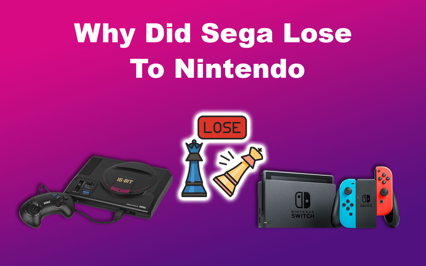 Why Did Sega Lose To Nintendo