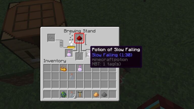 Make a Slow Falling Potion in Minecraft [ Easy Steps] - Alvaro Trigo's Blog