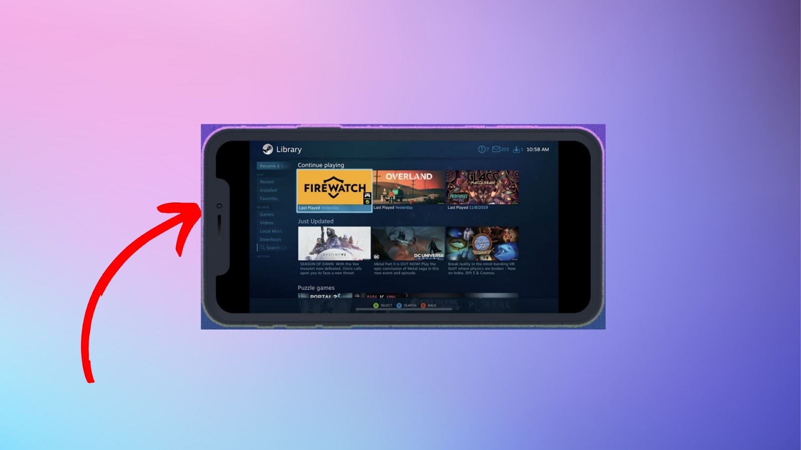 Steam Link to Chromecast with Your iOS Device