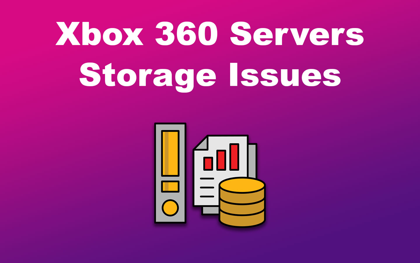 Xbox 360 Servers Storage Issues