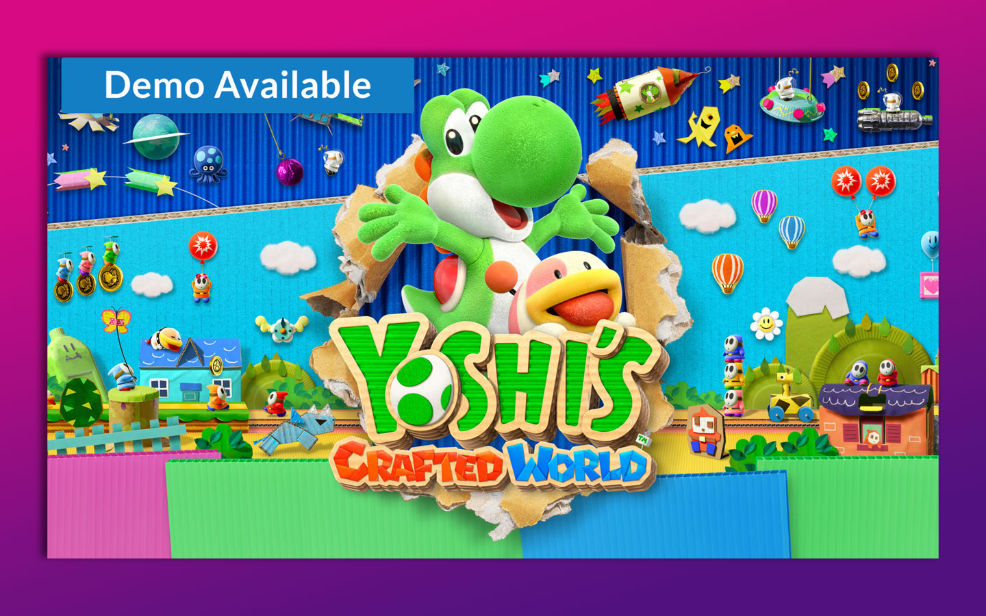 Yoshi’s Crafted World on Nintendo Switch