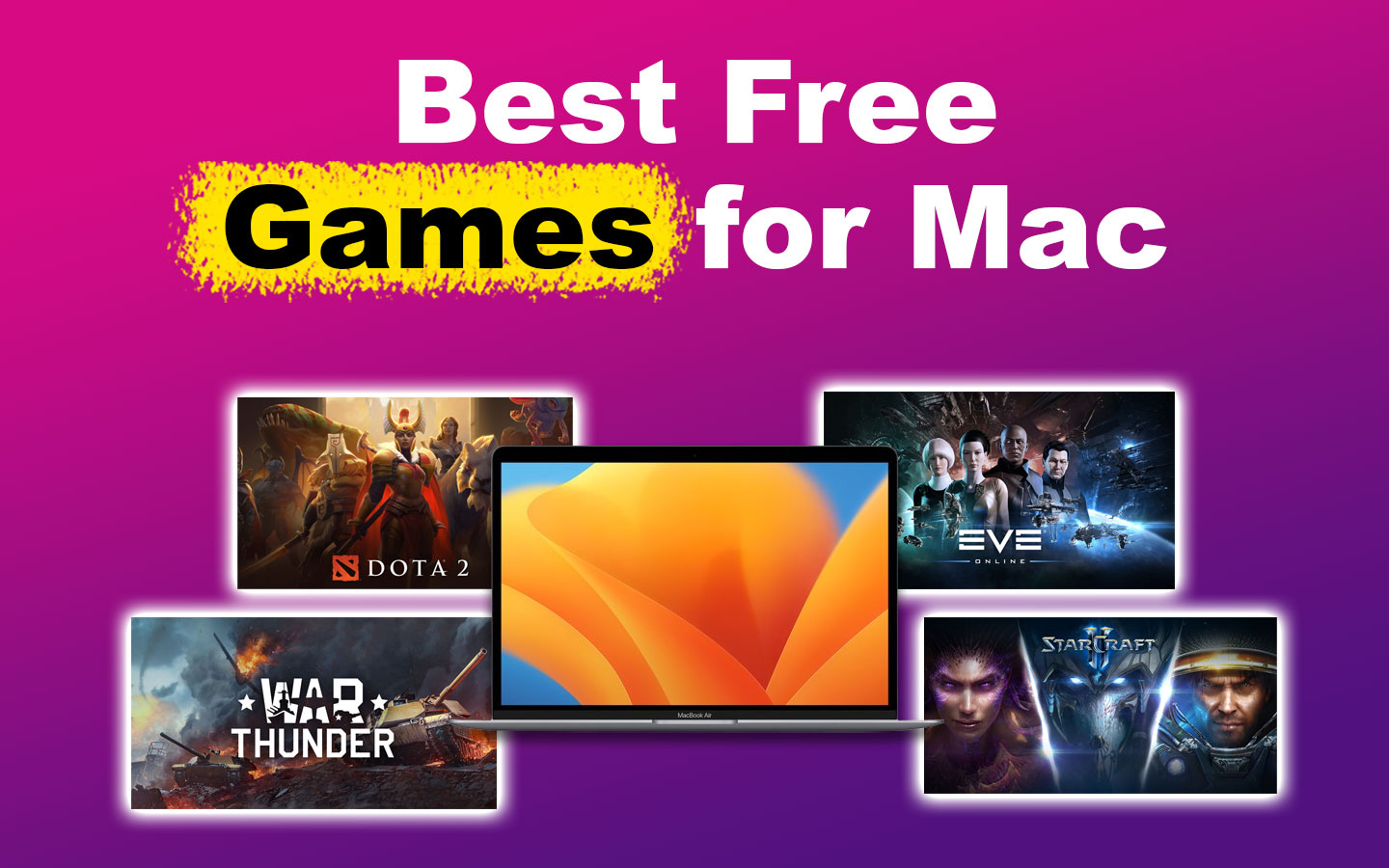 how to download games on mac for free