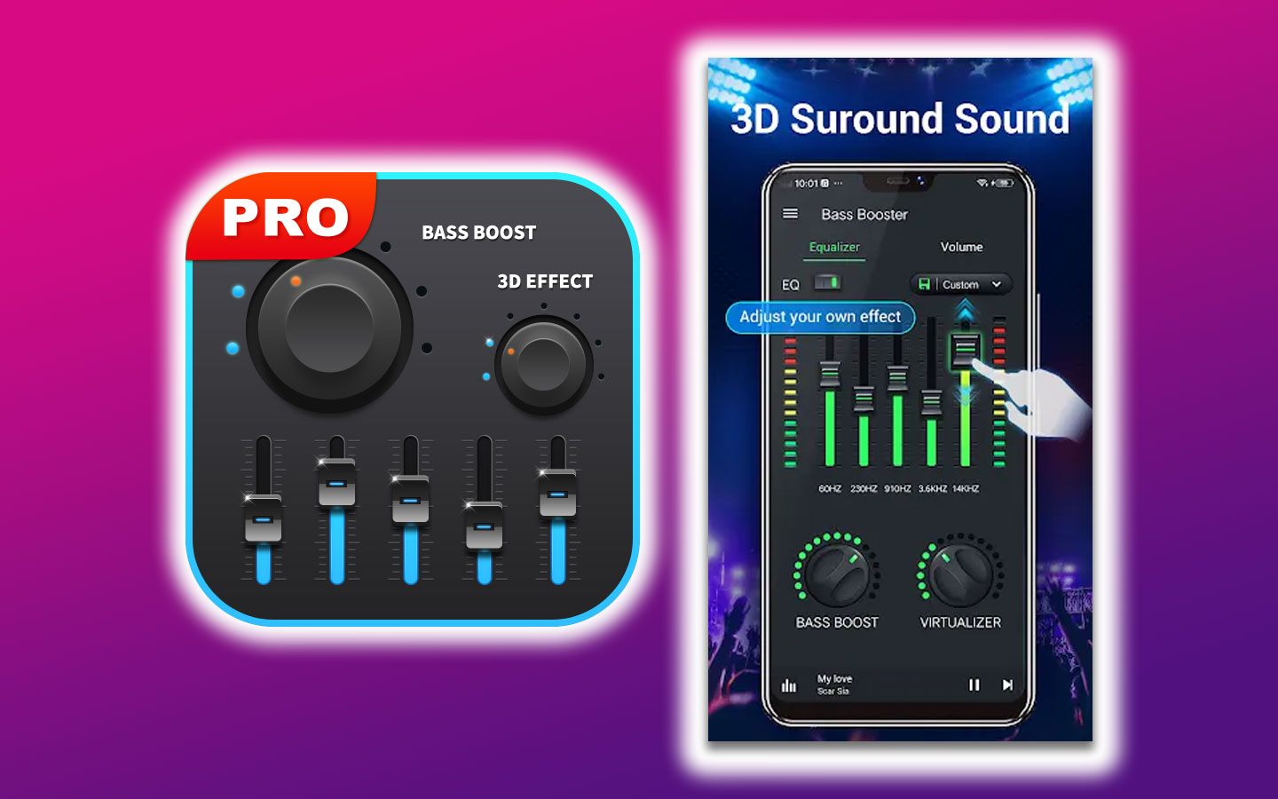 Bass Booster 3D App