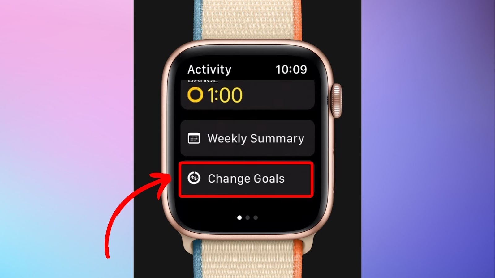 How to Change Goals on Apple Watch