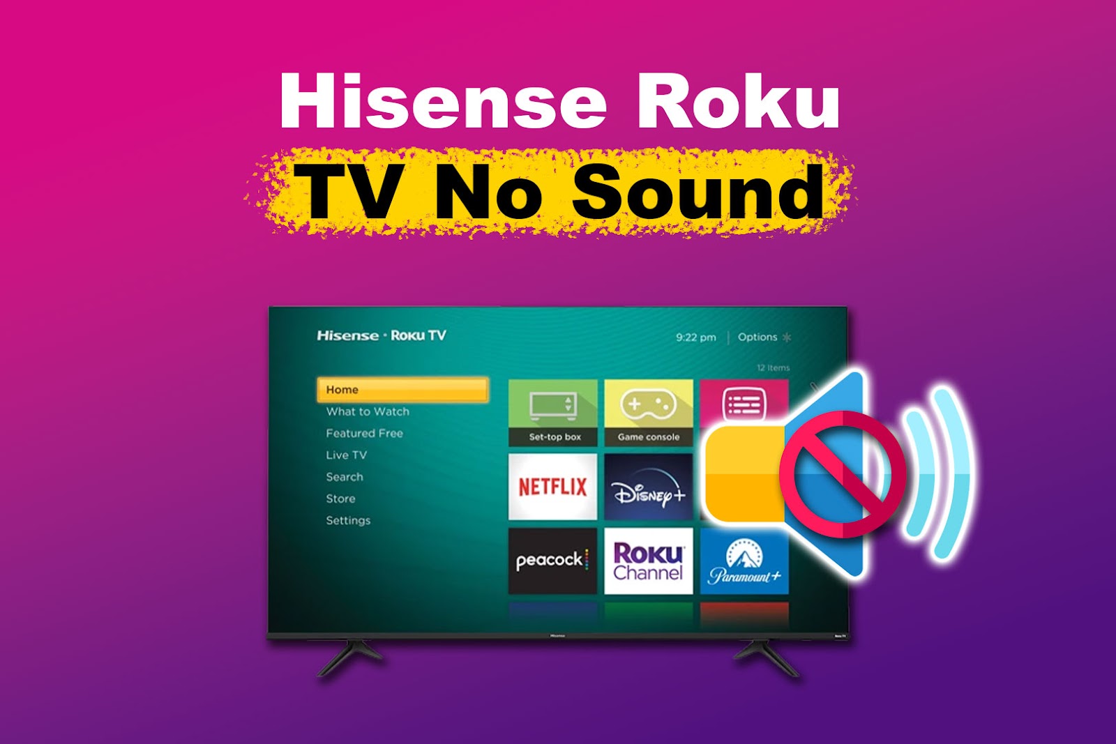 Hisense Roku TV No Sound [ Easy Fixes] - Alvaro Trigo's Blog