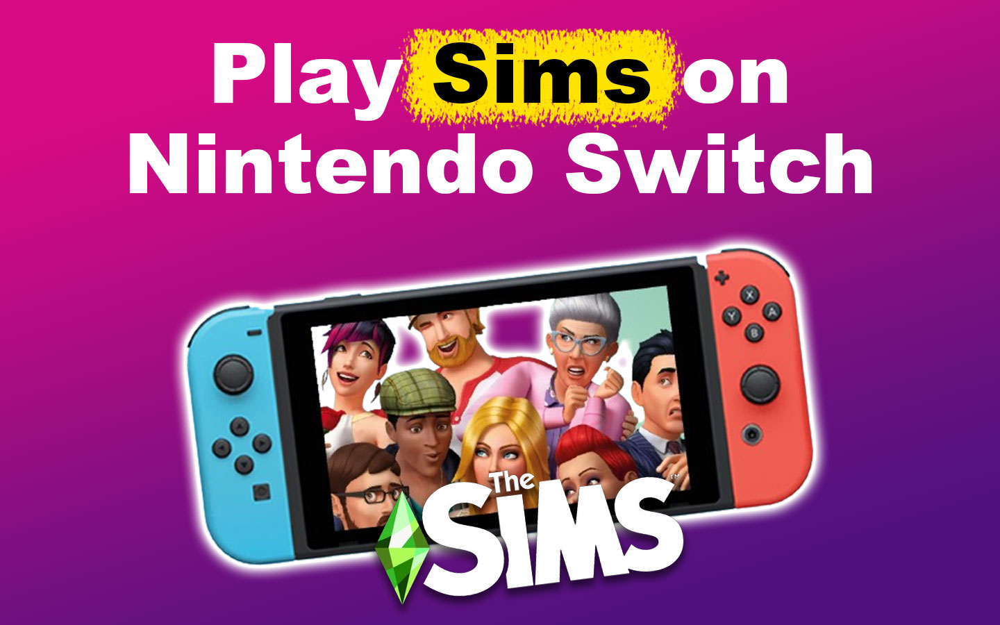 Sims on Switch