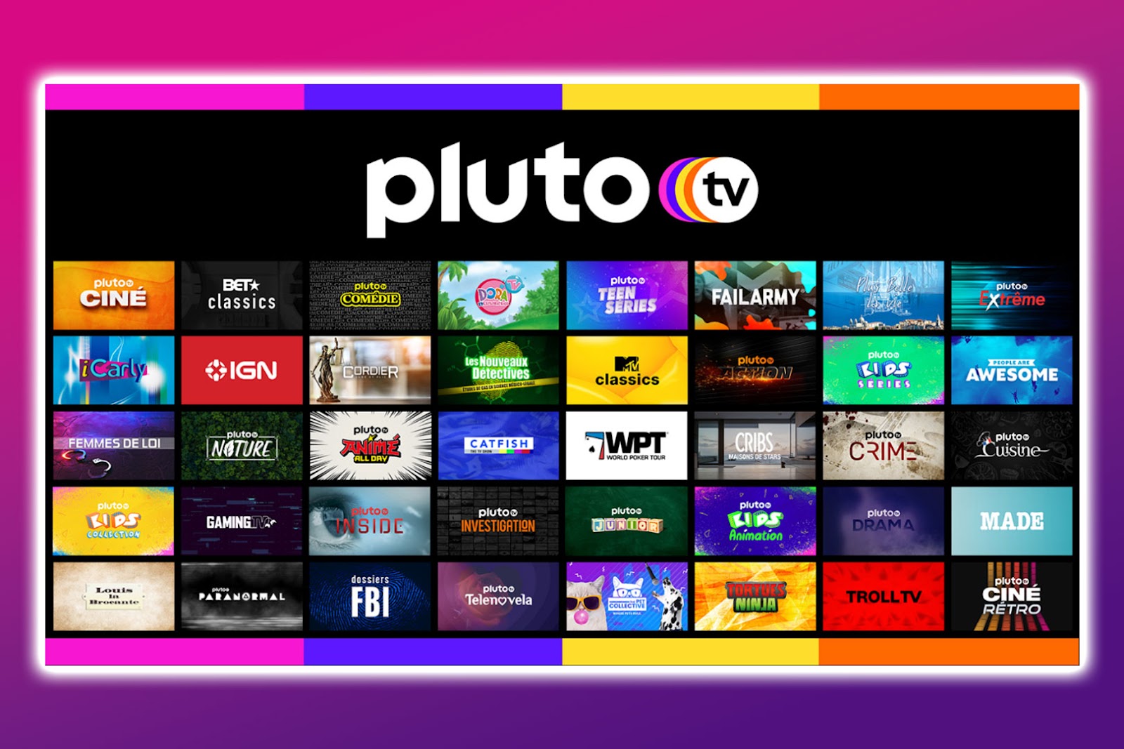 Apollo TV Alternative - Pluto TV