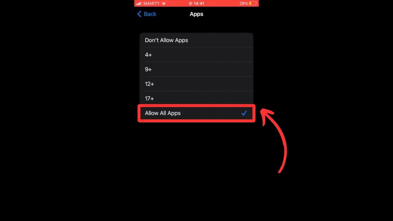 How to Block Snapchat on iPhone Select Age