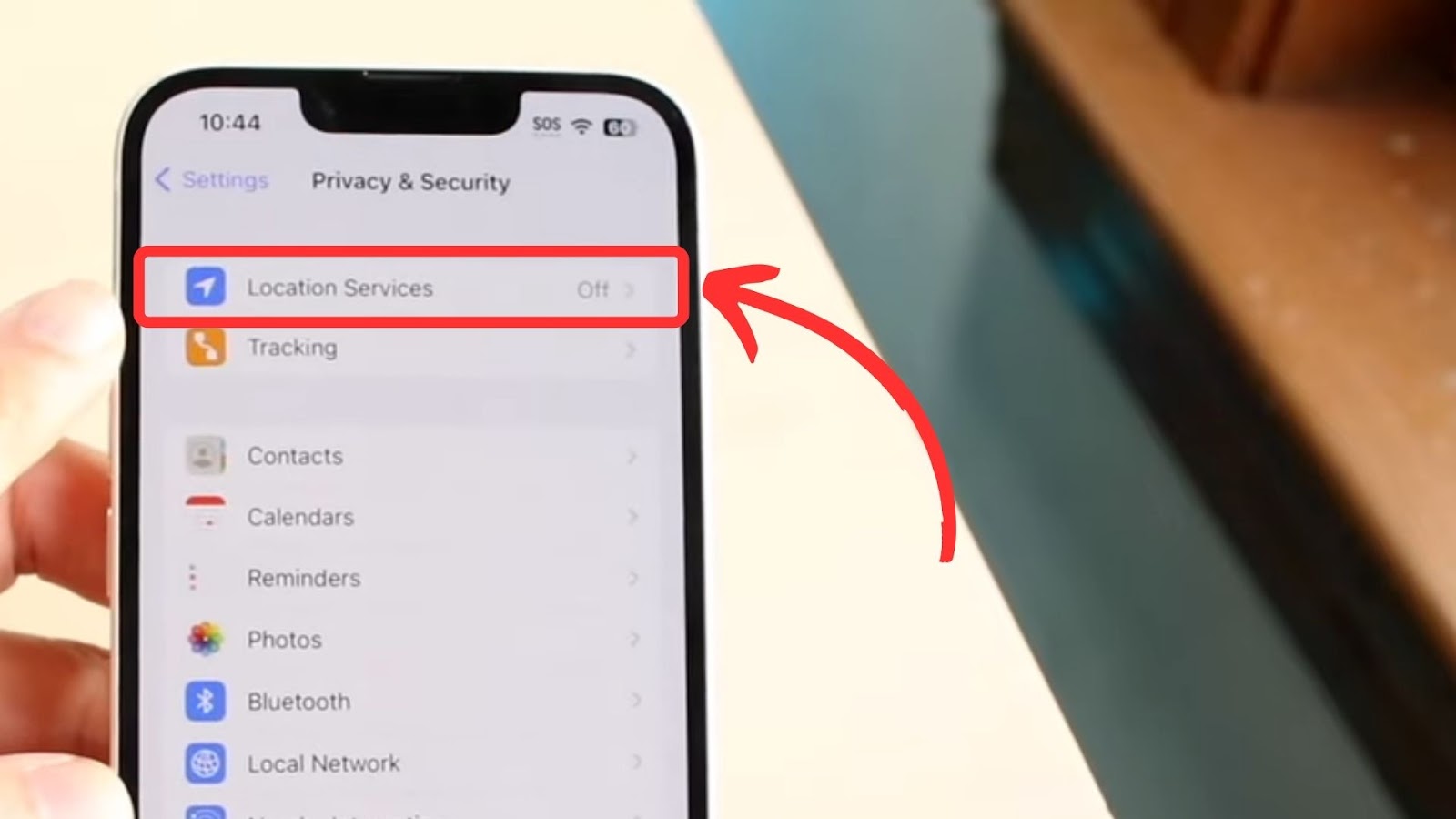 iPhone’s Location Services Settings