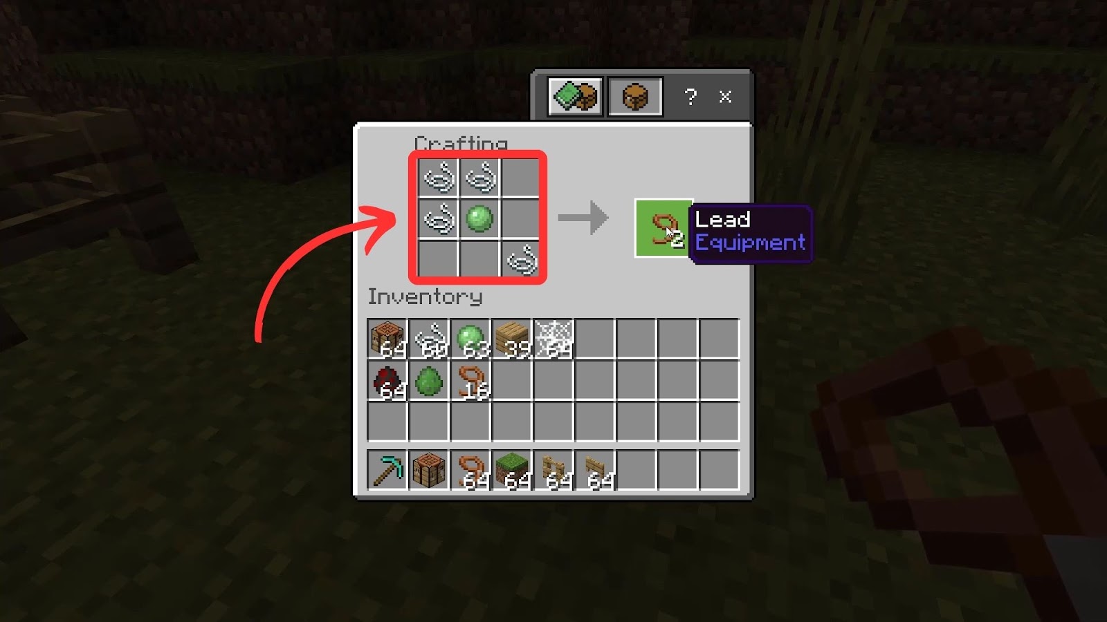 How To Make Lead In Minecraft