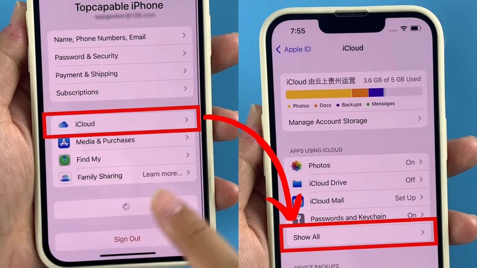 Recover Deleted Snapchat iCloud Show All