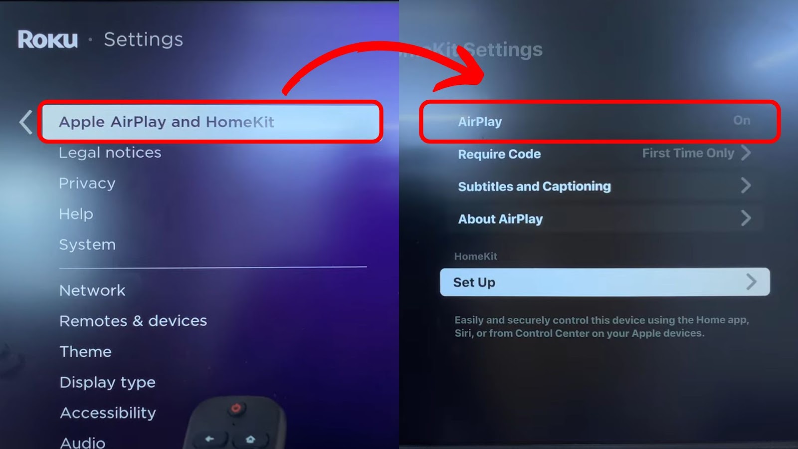 Streaming Apollo TV - Enable Apple Airplay