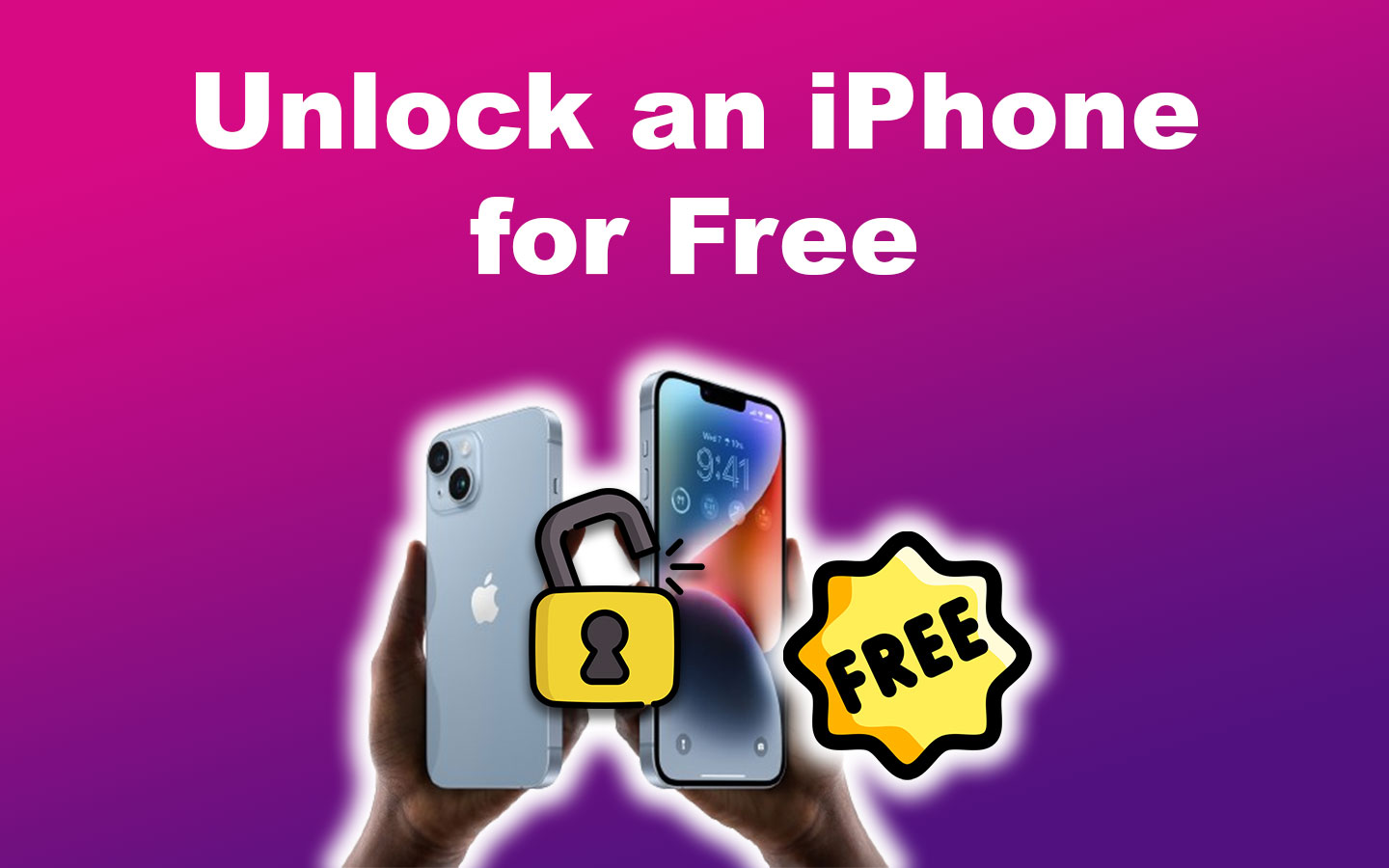 You Can Unlock an iPhone for Free