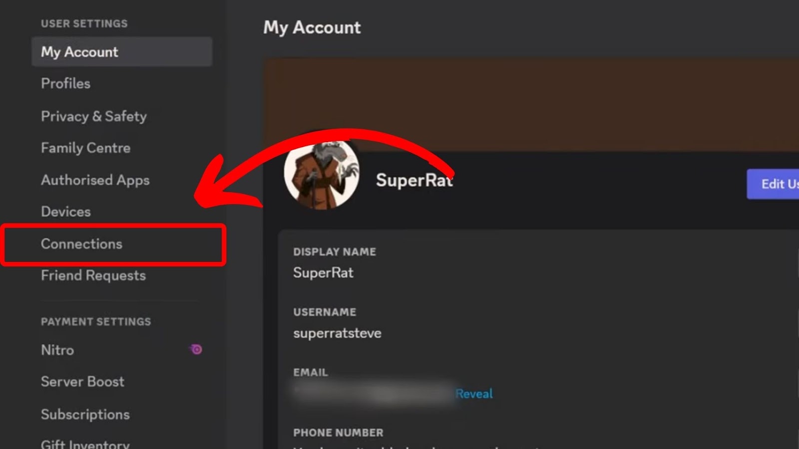 Tap Connections To Use Discord On Xbox