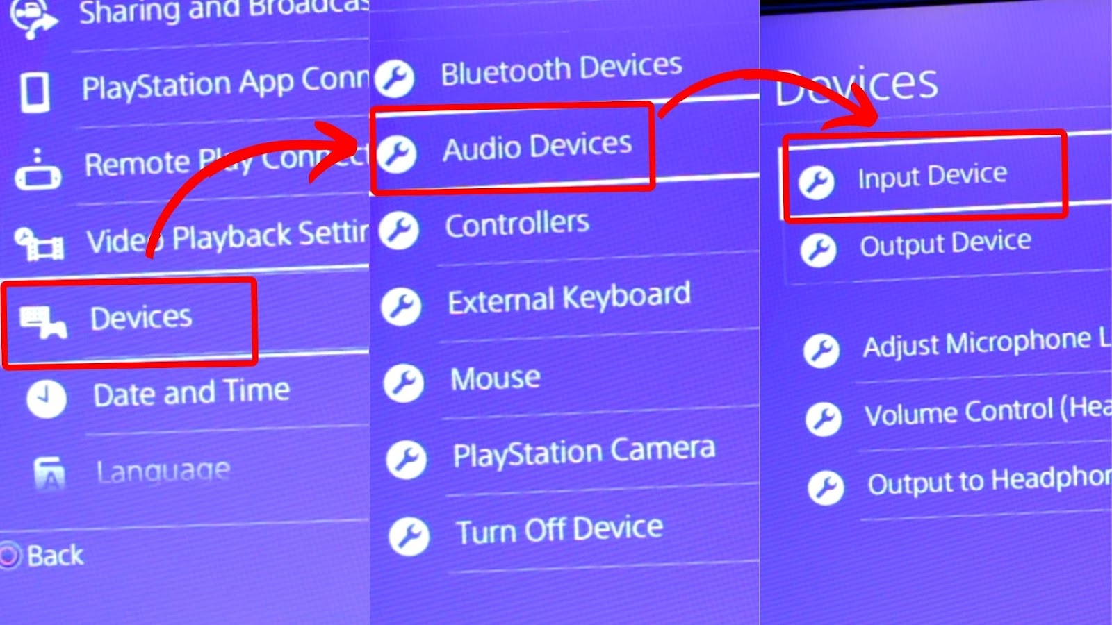 How to Set Up PS4 Audio Input Settings