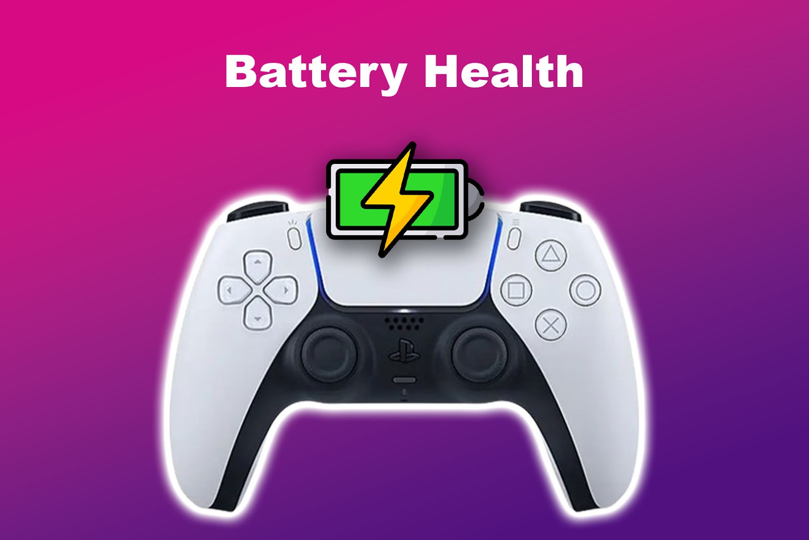 Charging PS5 Controller - Battery Health