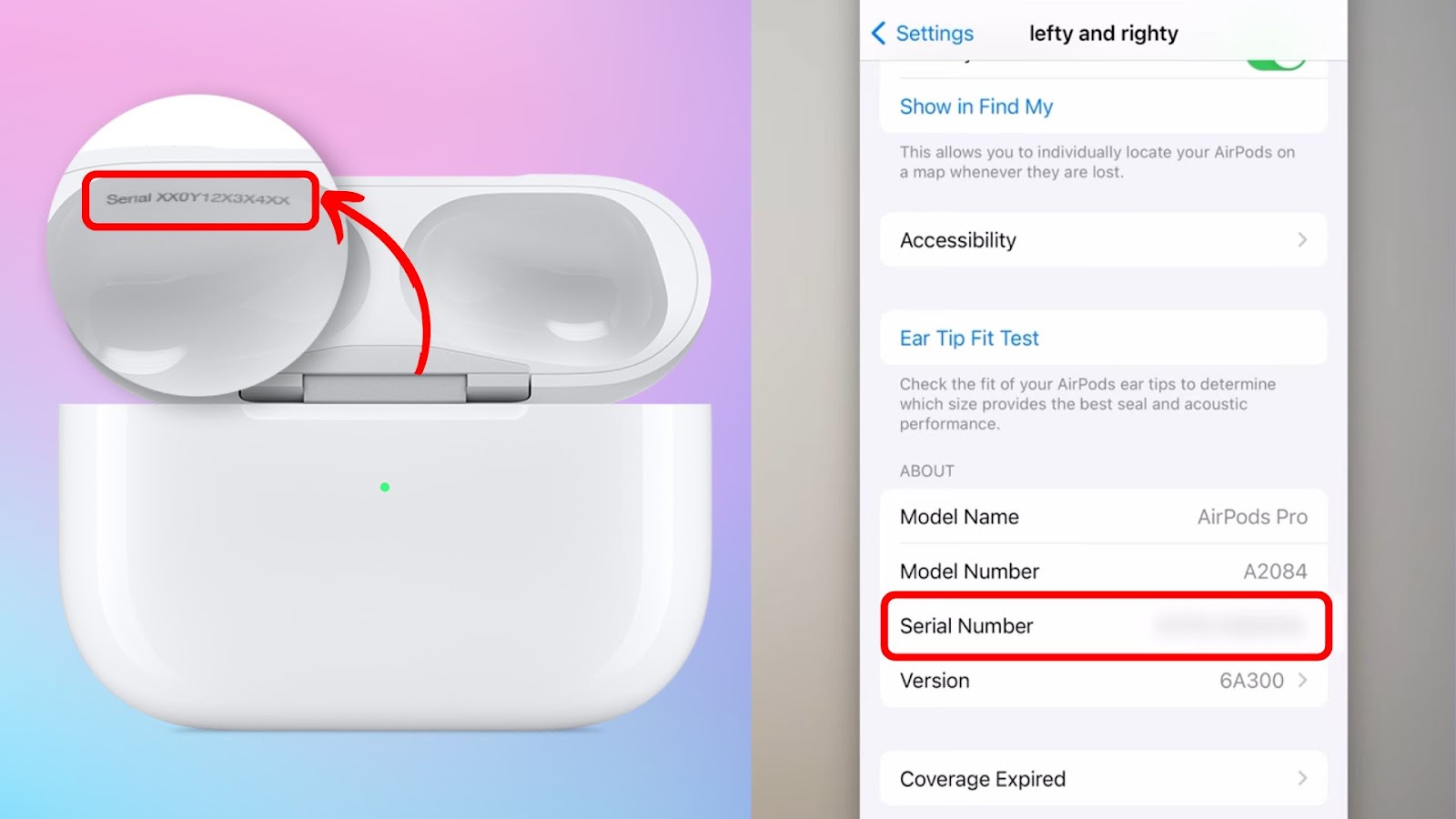 How to Get AirPods Serial Number