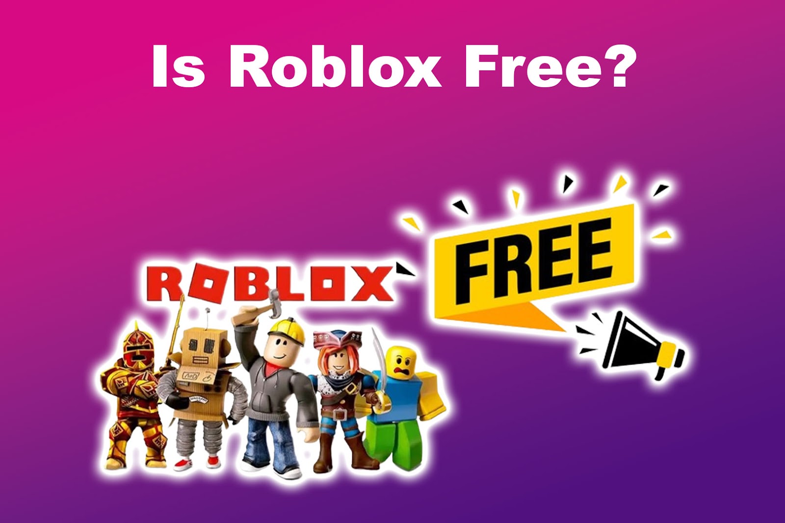 Is Roblox Free