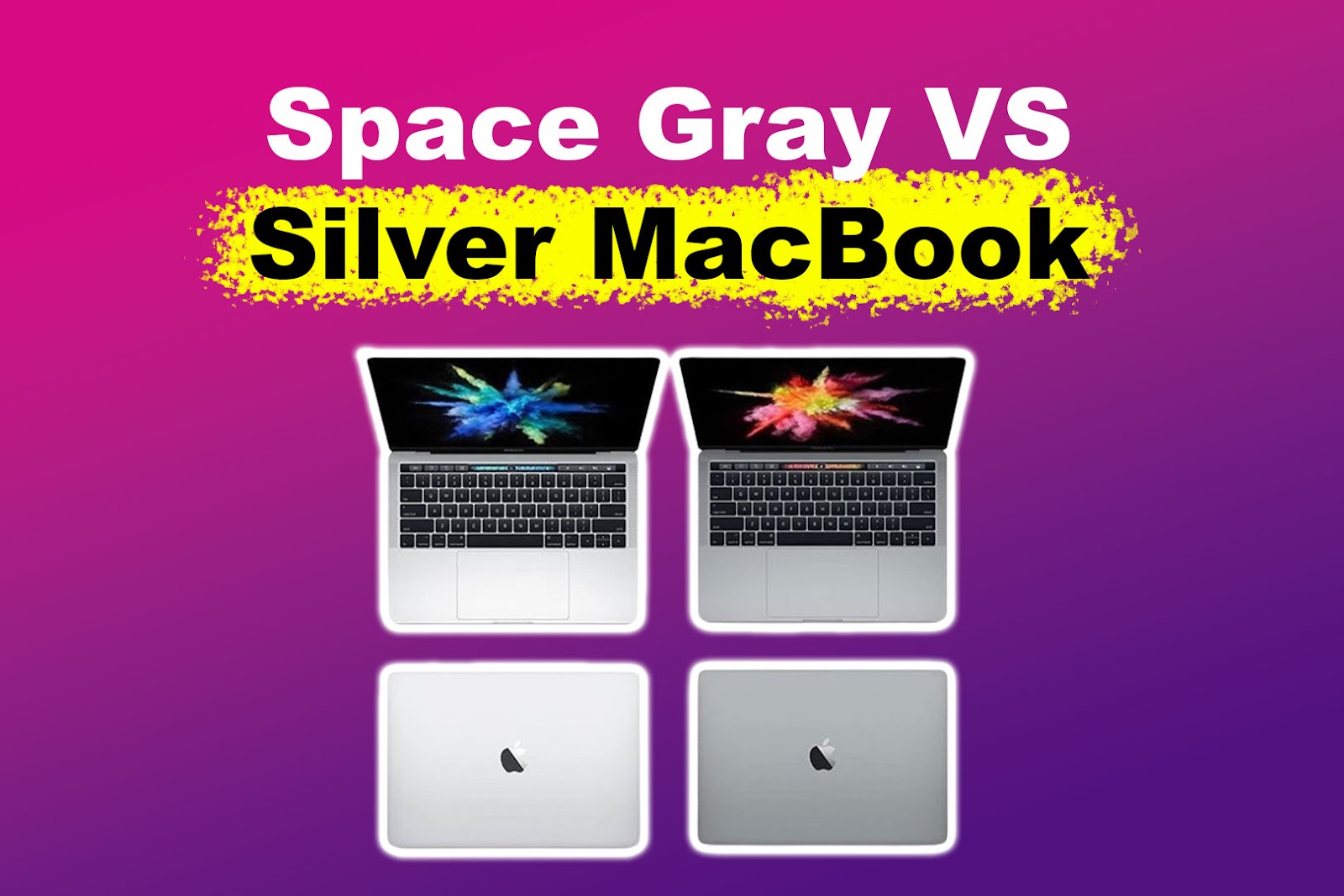 Space gray vs Silver MacBook