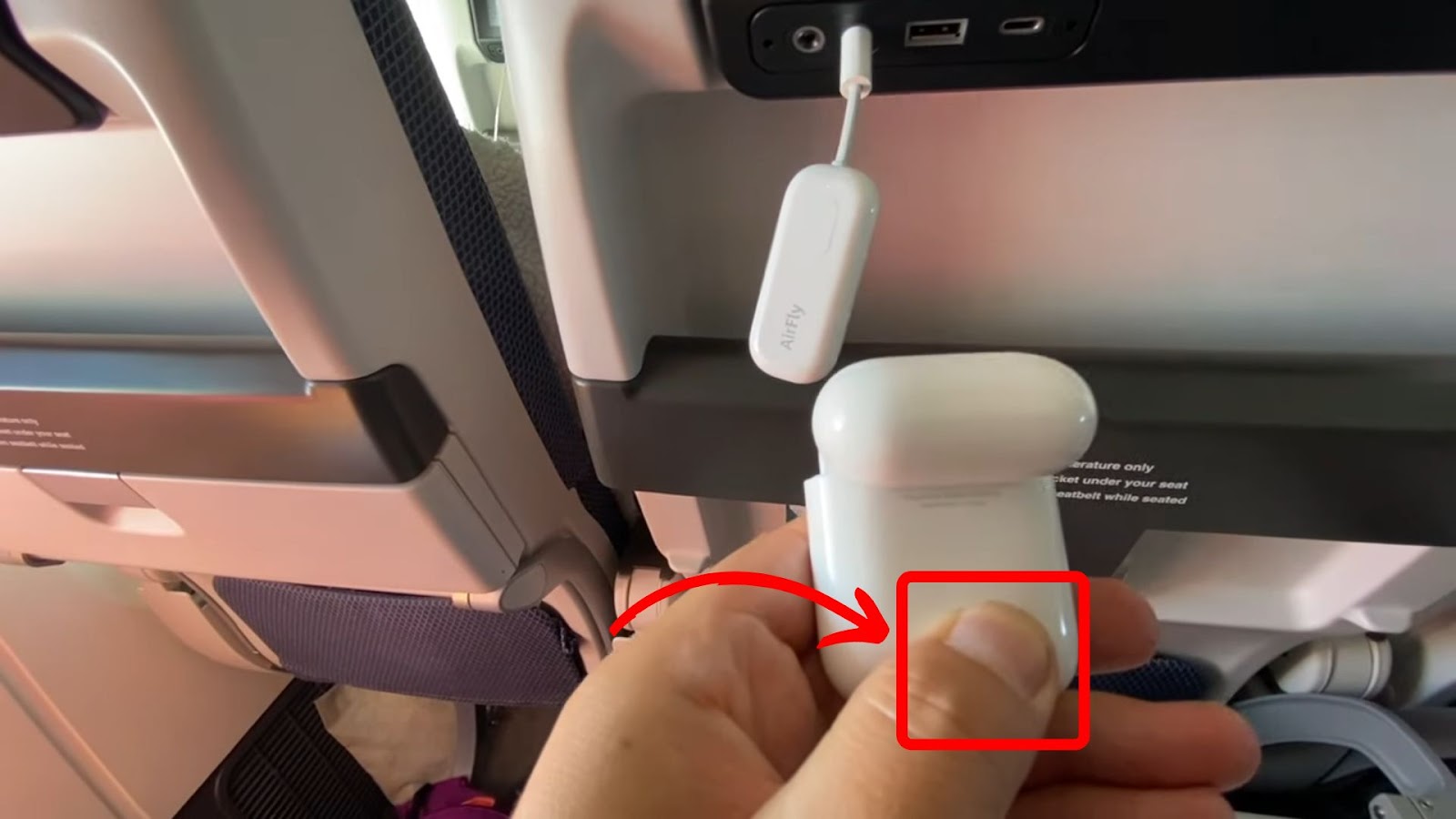 How to Connect AirPods to an In-Flight System