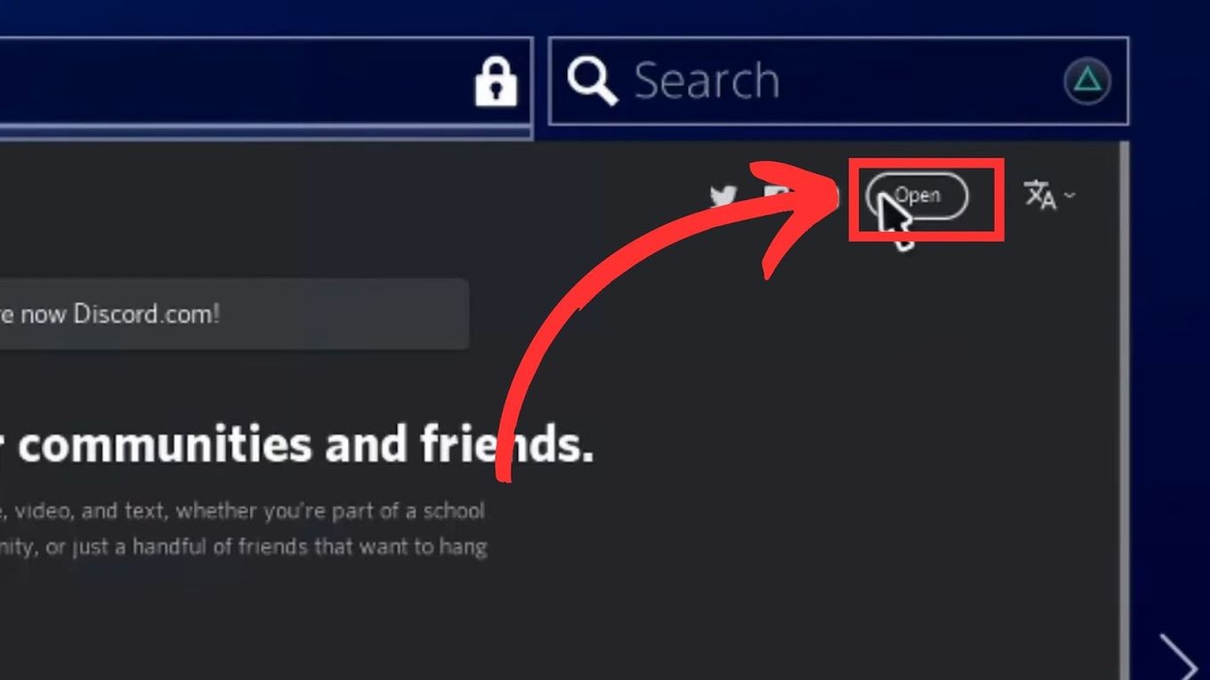 Use Discord on PS4 Without PC - Step 3