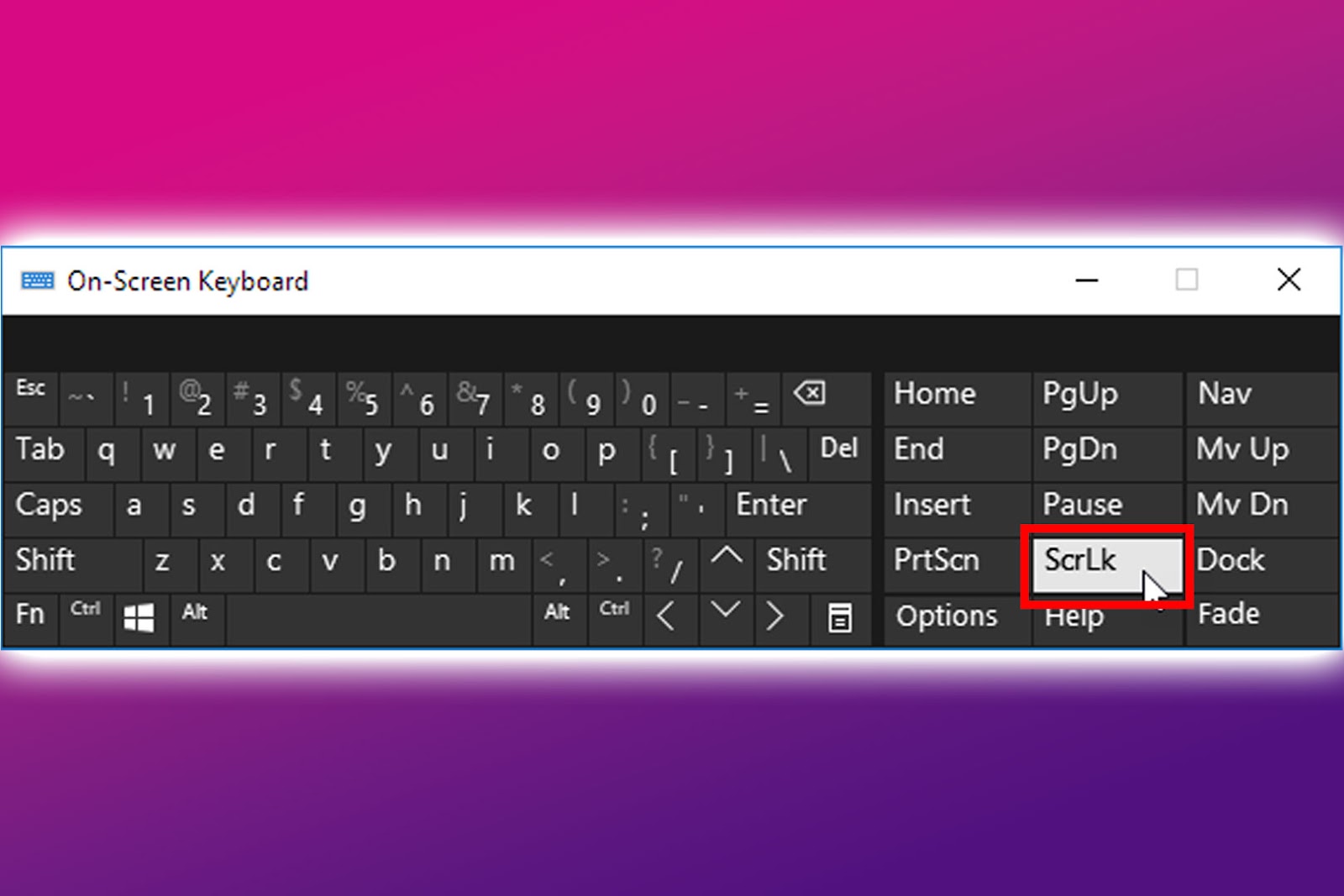 How to Enable Scroll Lock on an HP Laptop