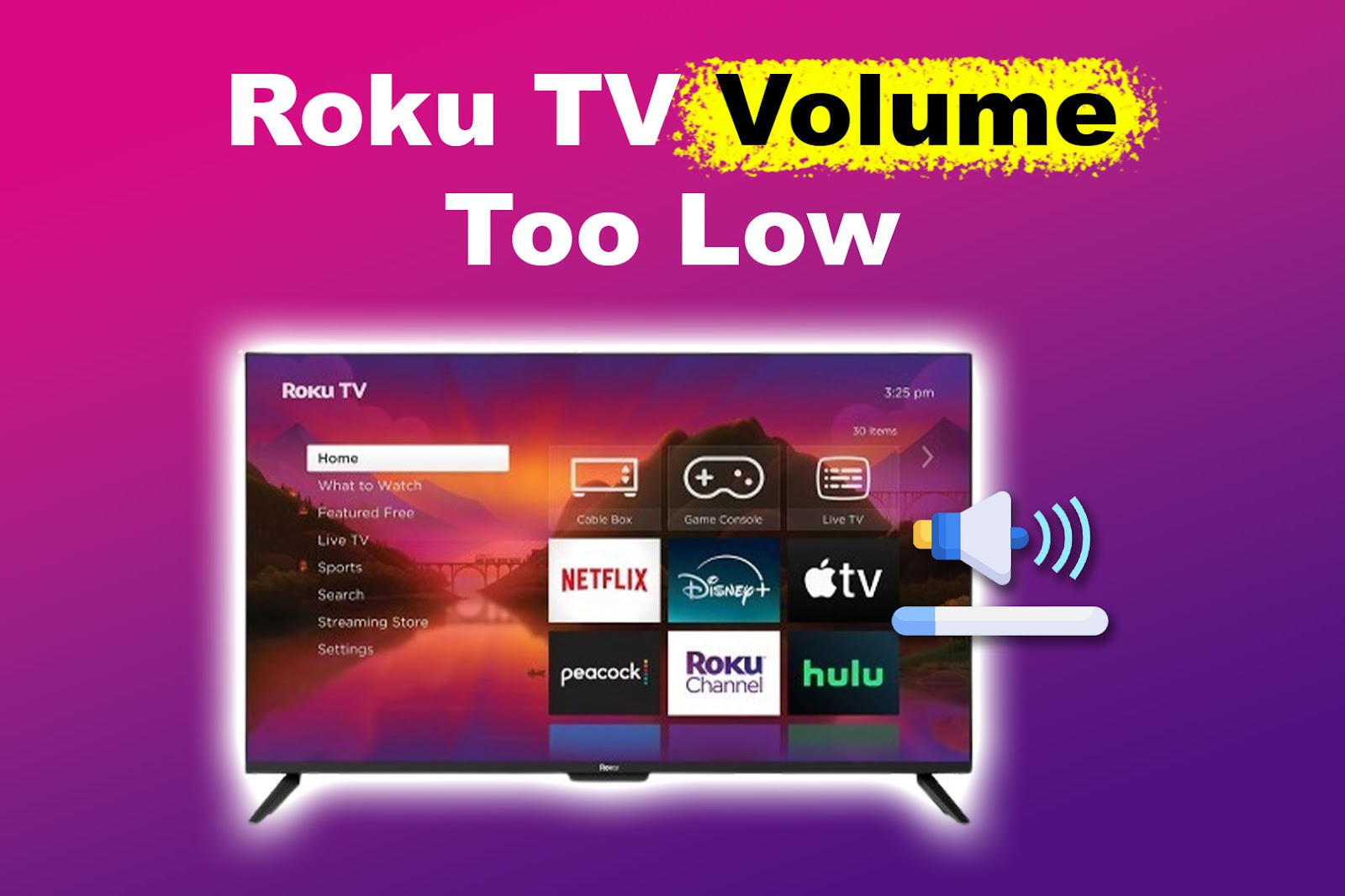 Roku TV Volume Too Low? Just Do This!