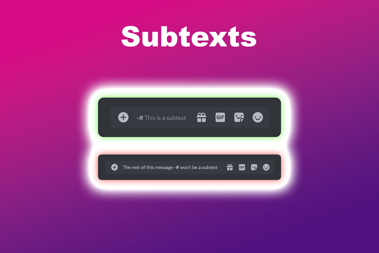 How to Format Subtexts on Discord