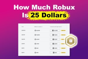 how-much-robux-25-dollars