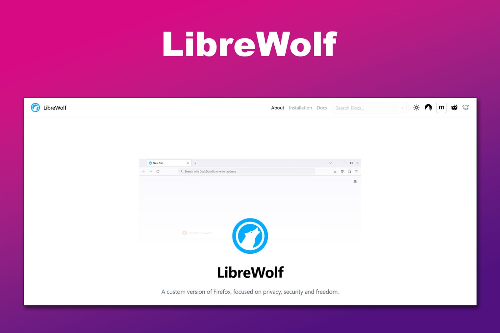 LibreWolf - Unblocked Web Browser