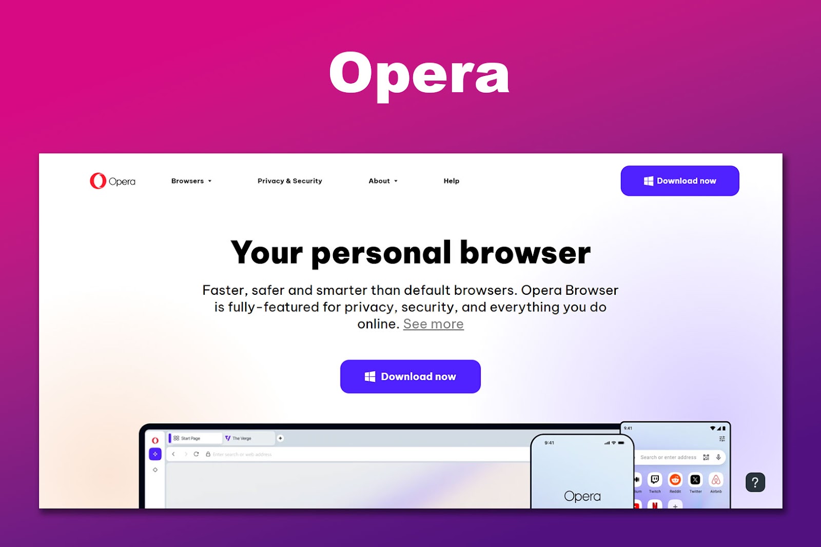 Opera Unblocked Browser for School