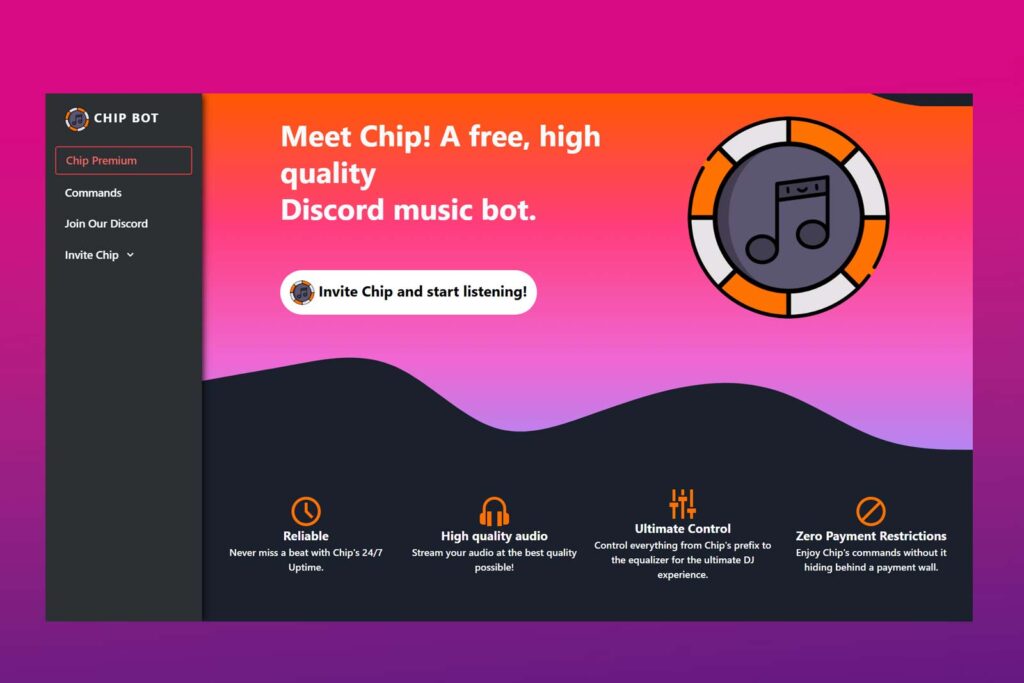 Chip Discord Music Bot