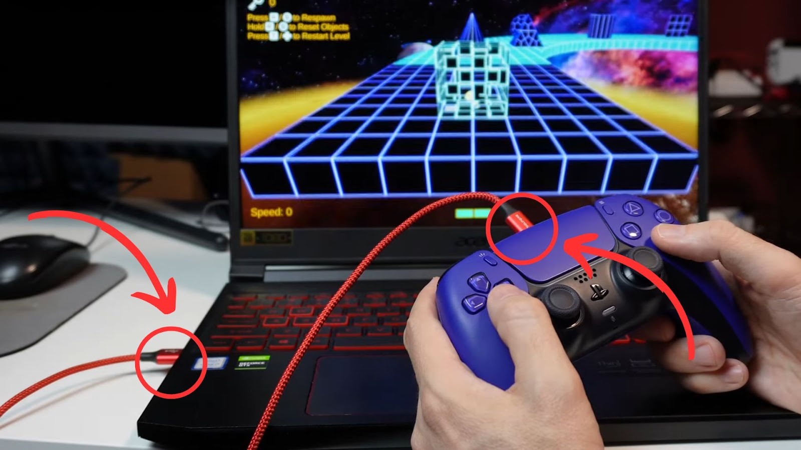 How to Connect a PS5 Controller to PC via a Wired Connection