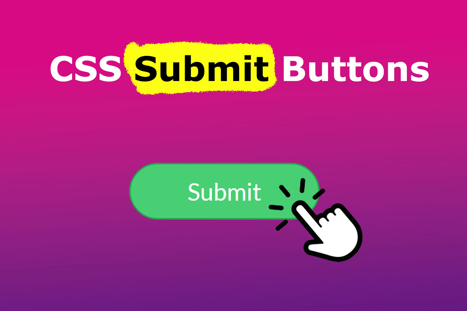 CSS Submit Button Styles
