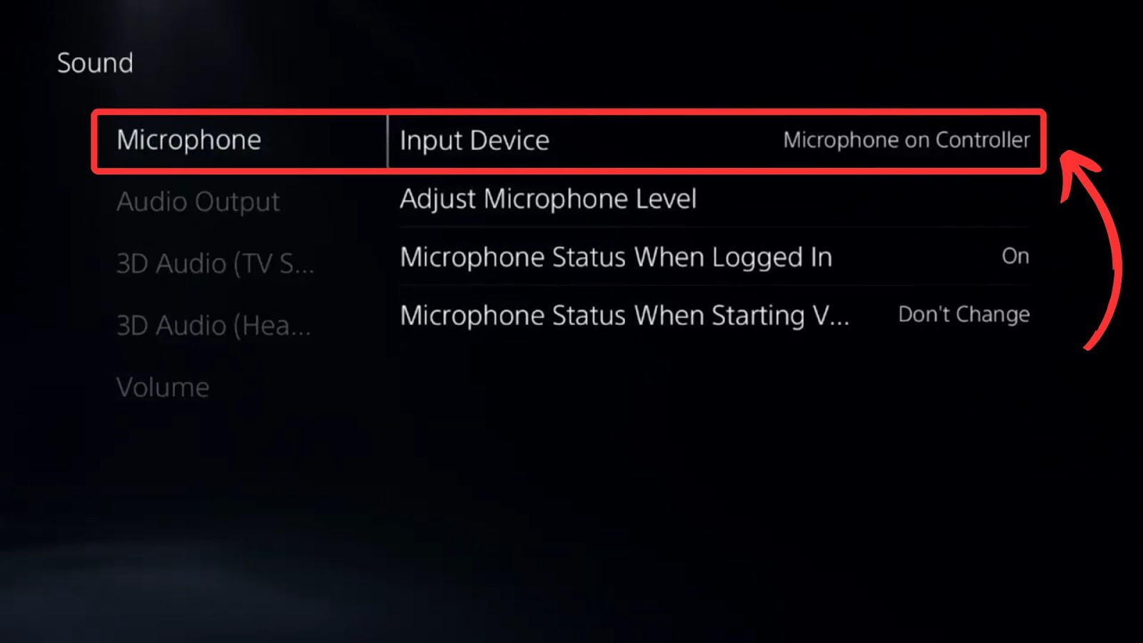 Fix PS5 Controller Mic - Audio Settings