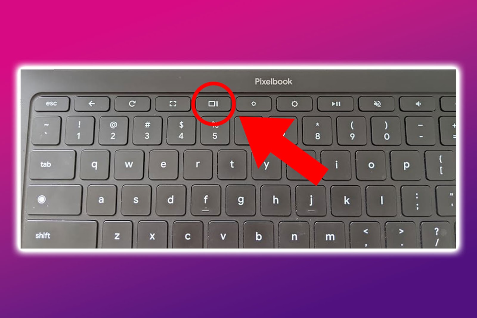 Where Is the Overview Key on the Chromebook.