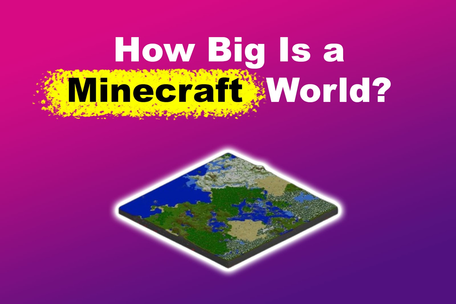 How Big Is a Minecraft World