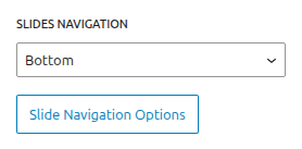 FullPage for Gutenberg Slide Navigation Options