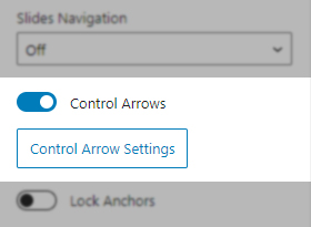 Control Arrows Options