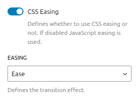 CSS3 Easing Options